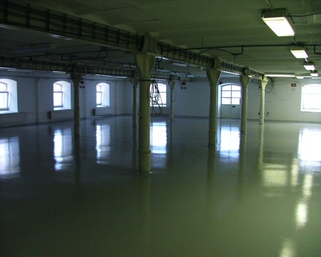 fotka polyurtanové podlahy v Raciu Břeclav