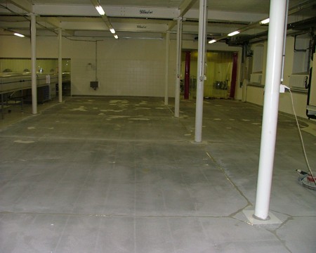 fotka polyurtanové podlahy v Raciu Břeclav